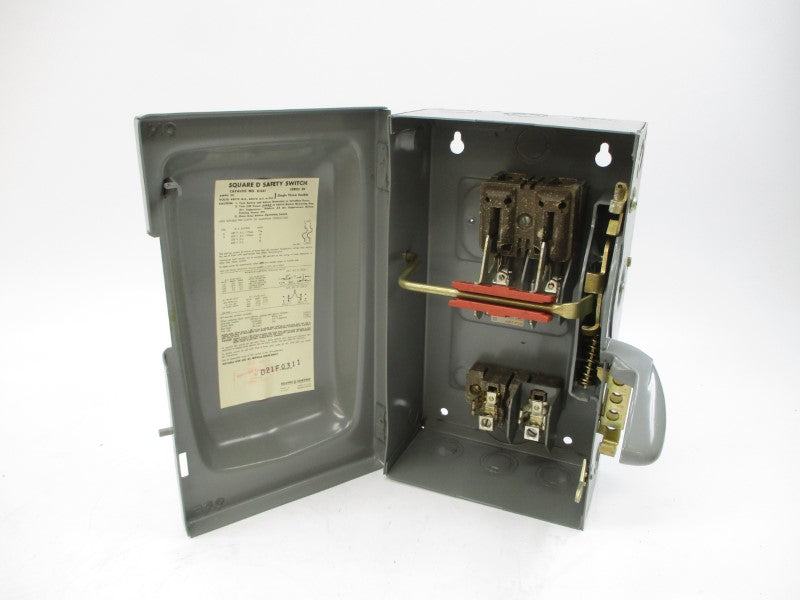 SQUARE D H261 SER. D1 480VAC 30A NSMP