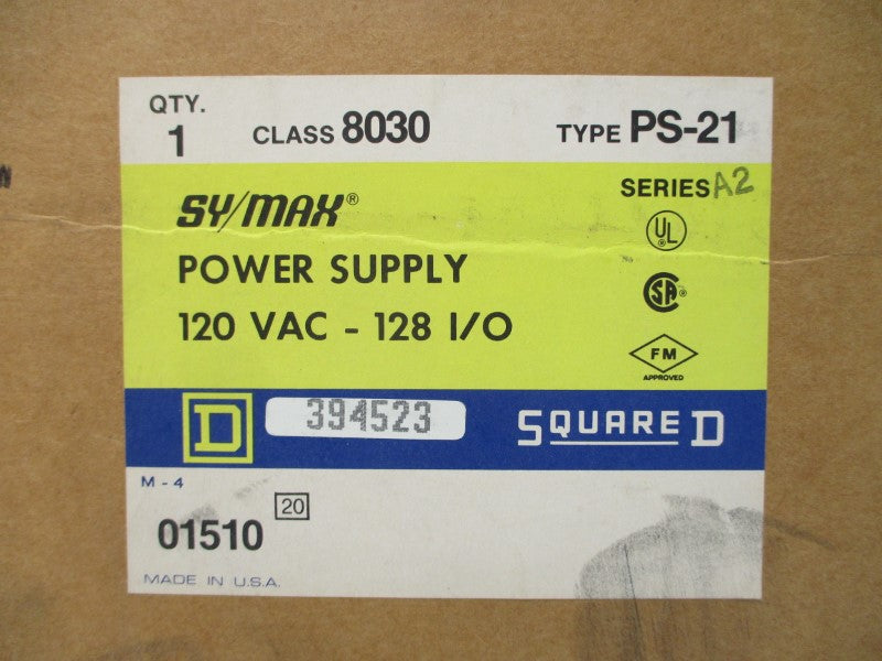SQUARE D 8030PS-21 SER. A2 120VAC NSMP