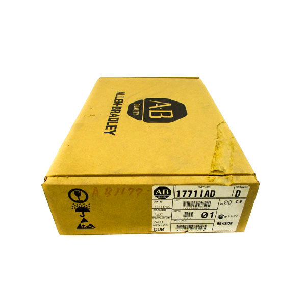 ALLEN BRADLEY 1771-IAD SER. D DATE: 1996 NSFS