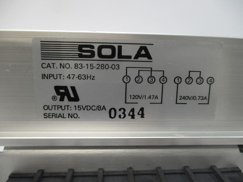 SOLA 83-15-280-03 120/240V 1.47/0.73A NSNP
