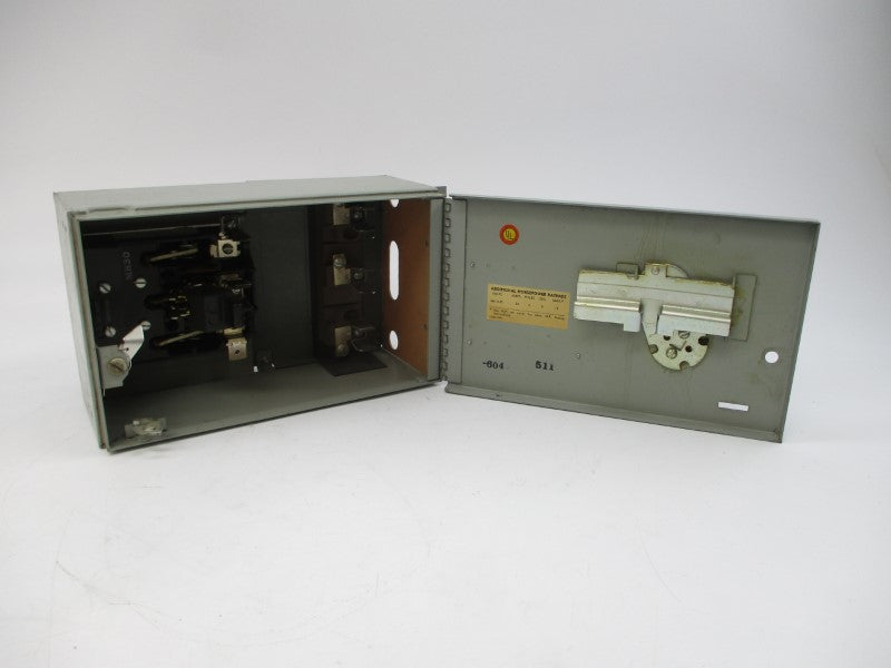 GENERAL ELECTRIC THP361 600VAC 30A UNMP