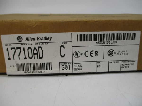 ALLEN BRADLEY 1771-OAD SER. C REV. G01 10-138VAC 8A NSMP