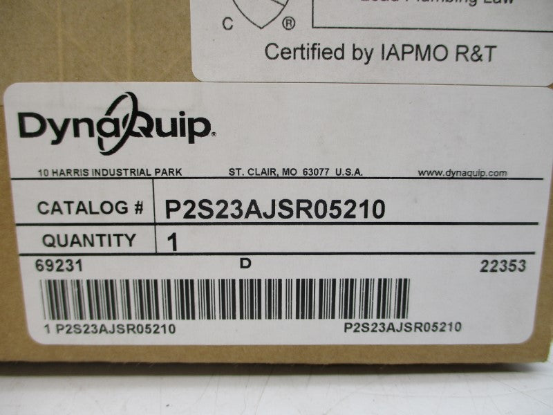 DYNAQUIP P2S23AJSR05210 NSFS