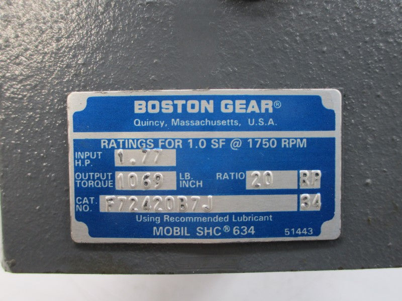 BOSTON GEAR F72420B7J NSNP