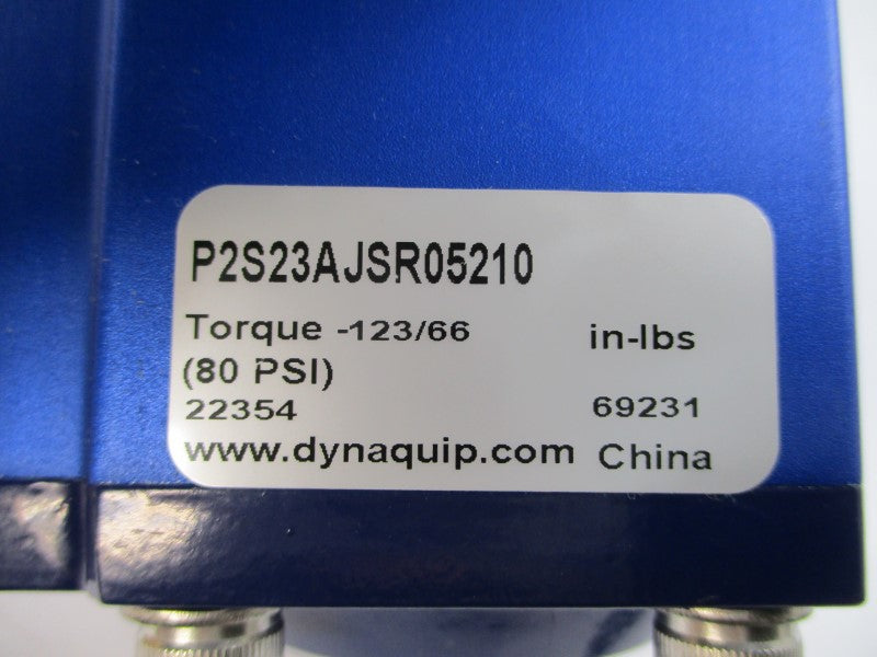 DYNAQUIP P2S23AJSR05210 110PSI 1/2" NSMP