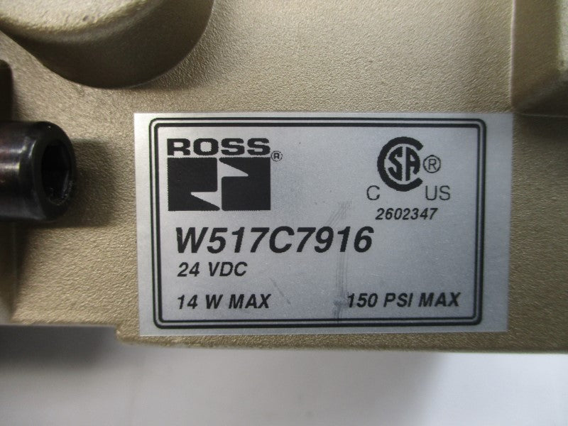 ROSS 2773B5001W 24VDC 150PSI NSMP