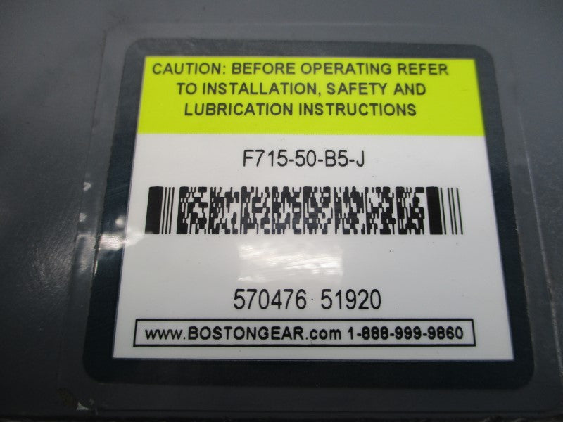 BOSTON GEAR F715-50-B5-J NSNP
