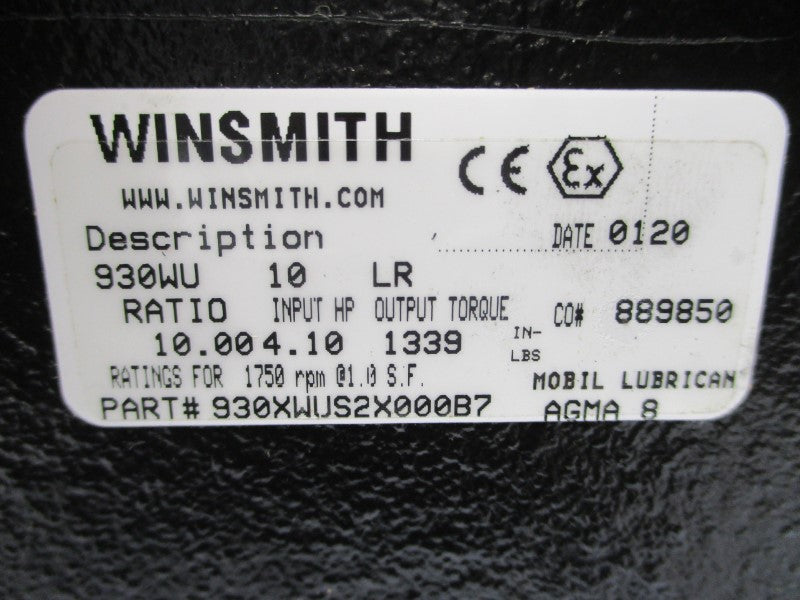 WINSMITH 930XWUS2X000B7 930WU10LR NSNP