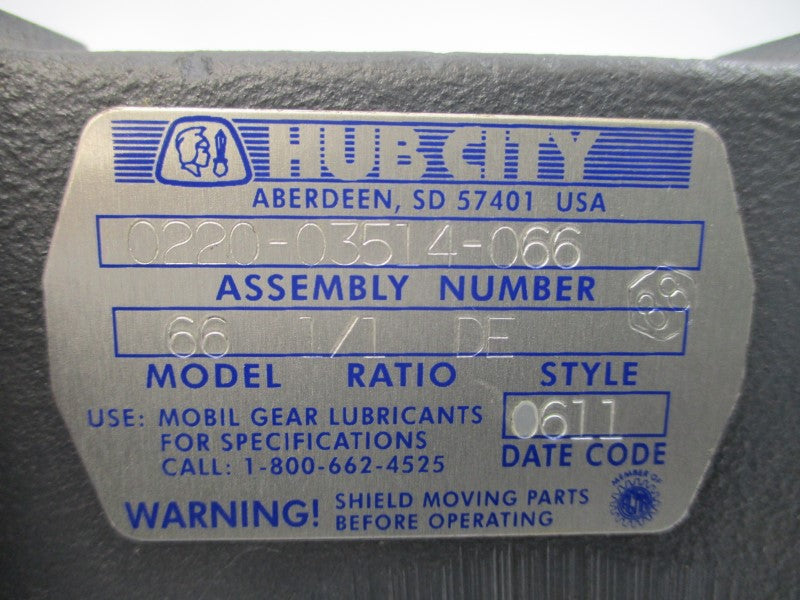 HUB CITY 0220-03514-066 66 (AS PICTURED) NSNP