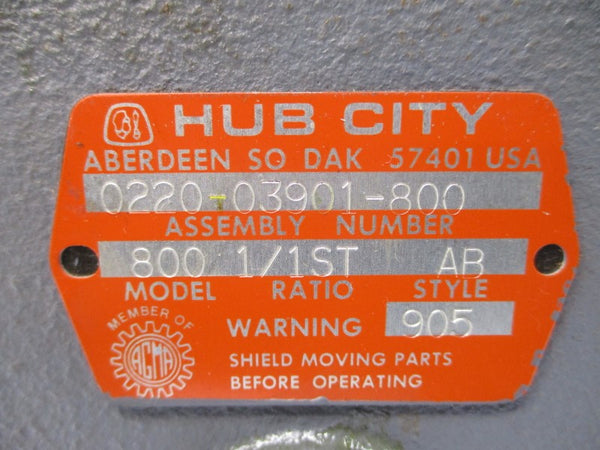 HUB CITY 0220-03901-800 800 NSNP