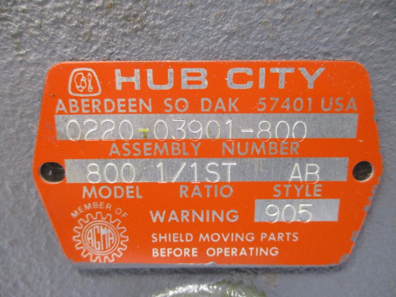 HUB CITY 0220-03901-800 800 NSNP