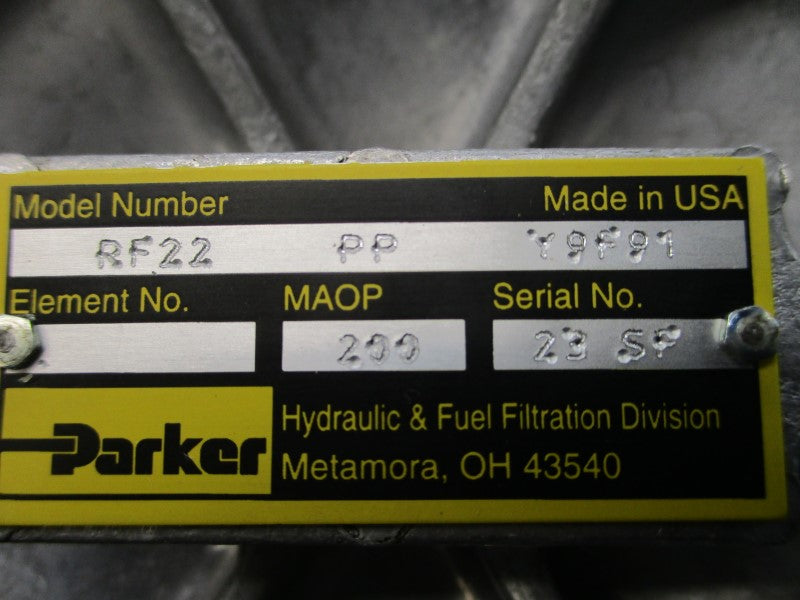 PARKER RF22PPY9F91 NSNP