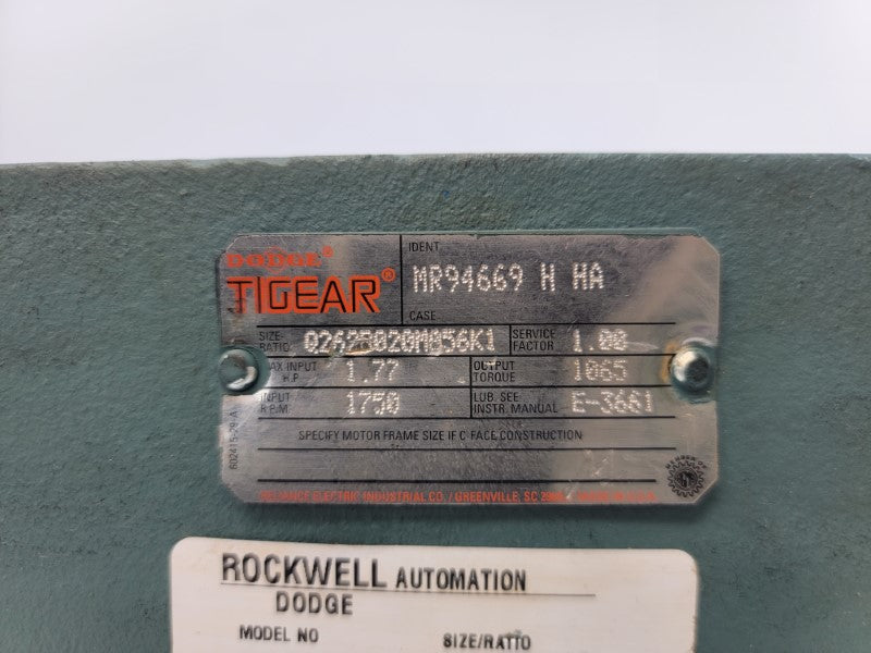 DODGE MR94669HHA Q262R020M056K1 NSNP