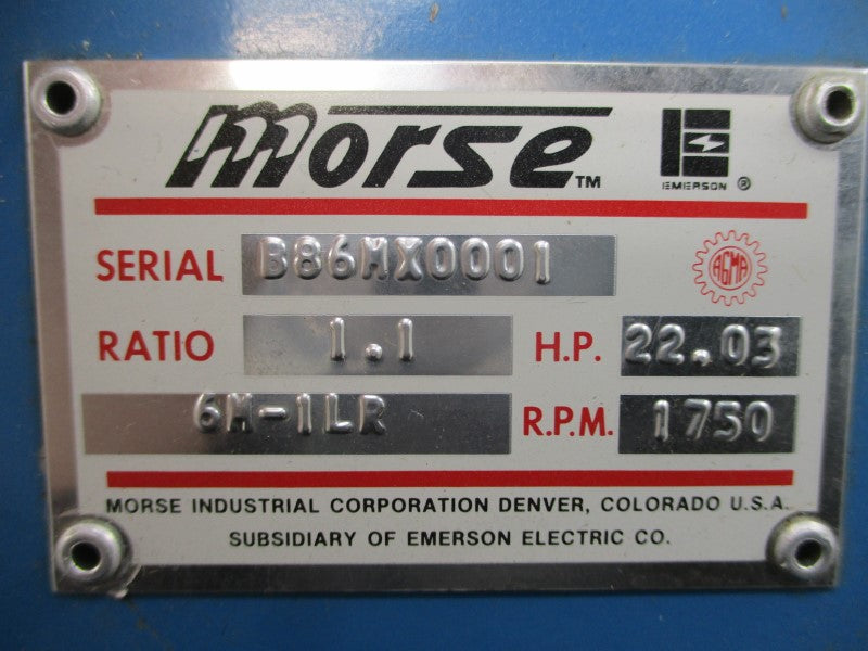 MORSE 6M-1LR (AS PICTURED) NSNP