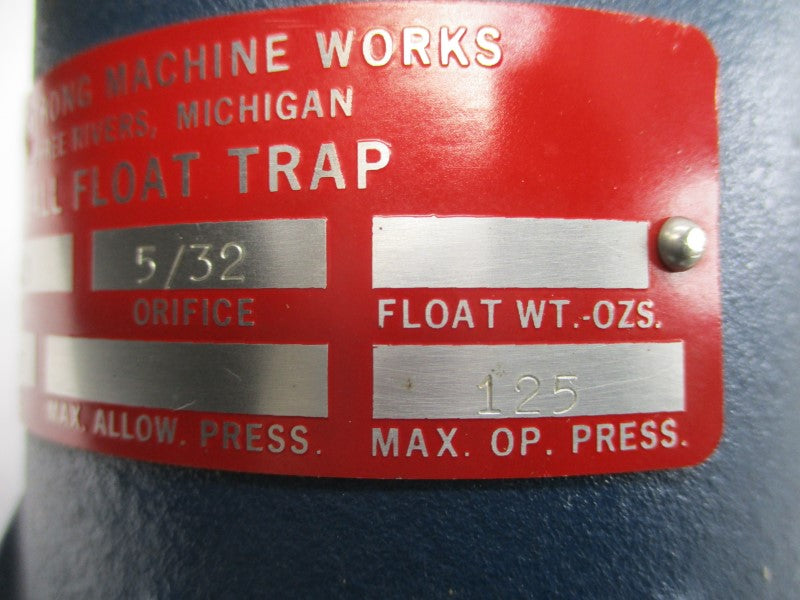 ARMSTRONG MACHINE 2-LD 212 5/32" NSNP