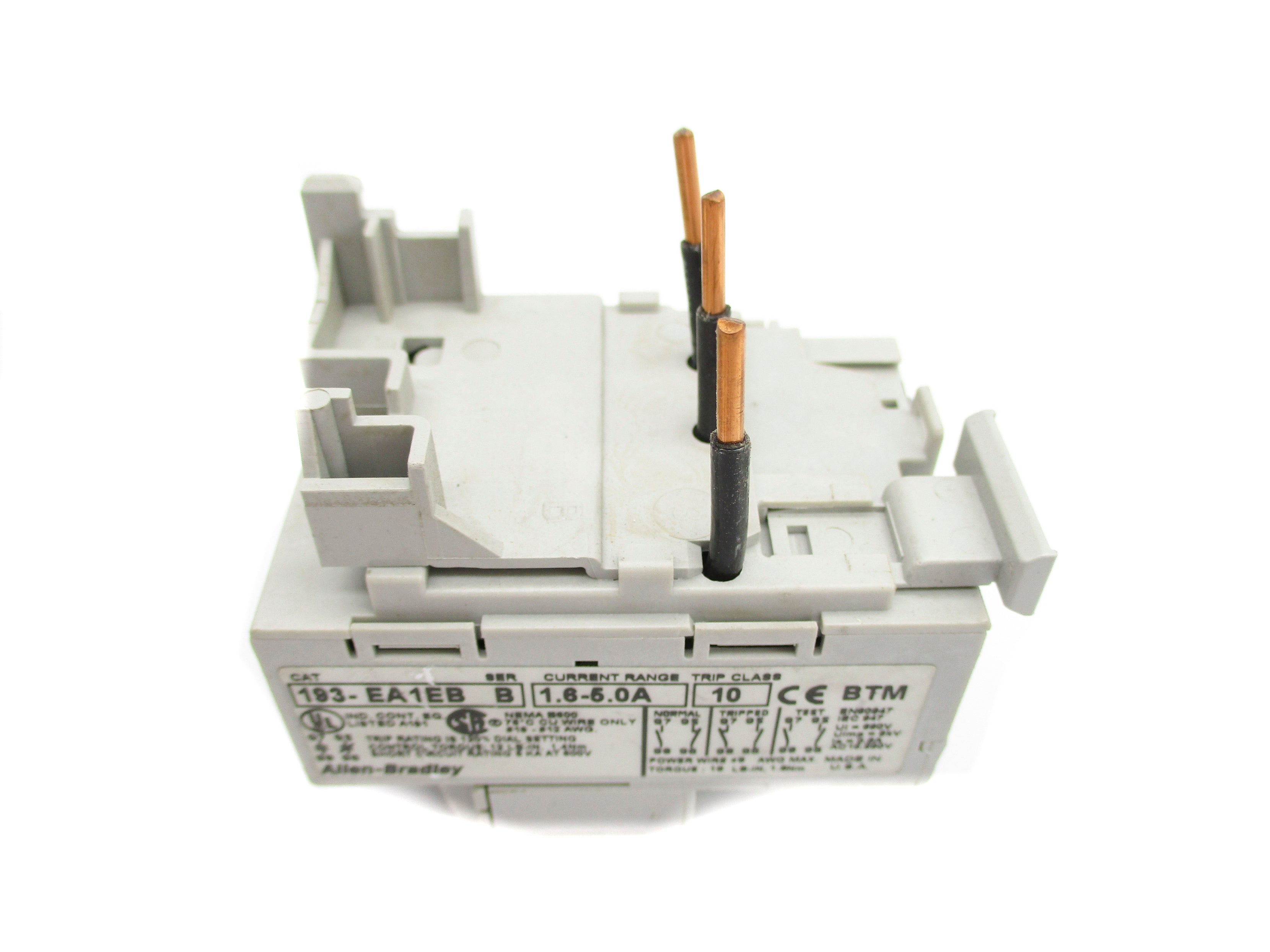 ALLEN BRADLEY 193-EA1EB SER. B 690V 1.6-5.0A UNMP