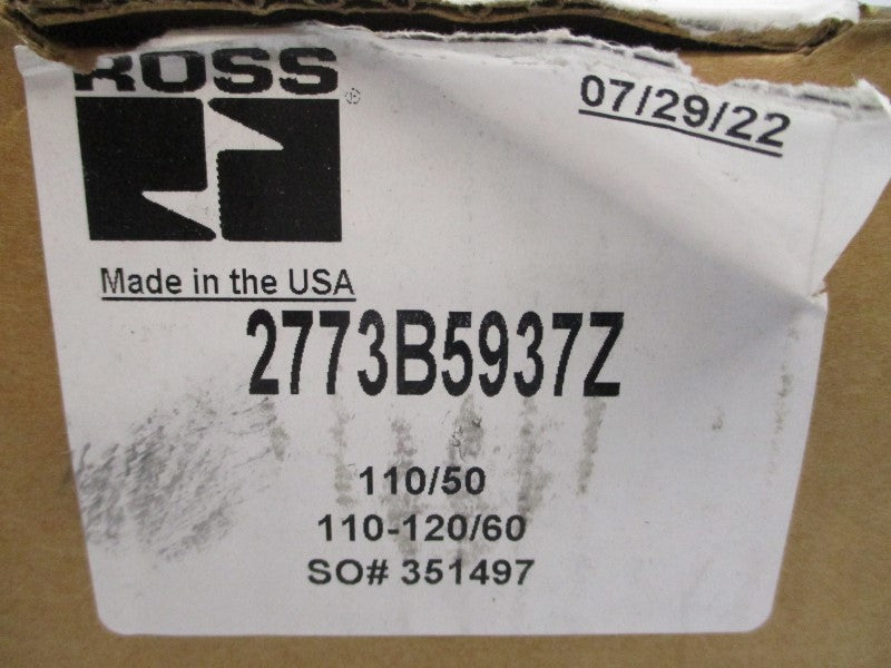 ROSS 2773B5937Z 110-120V 150PSI NSMP