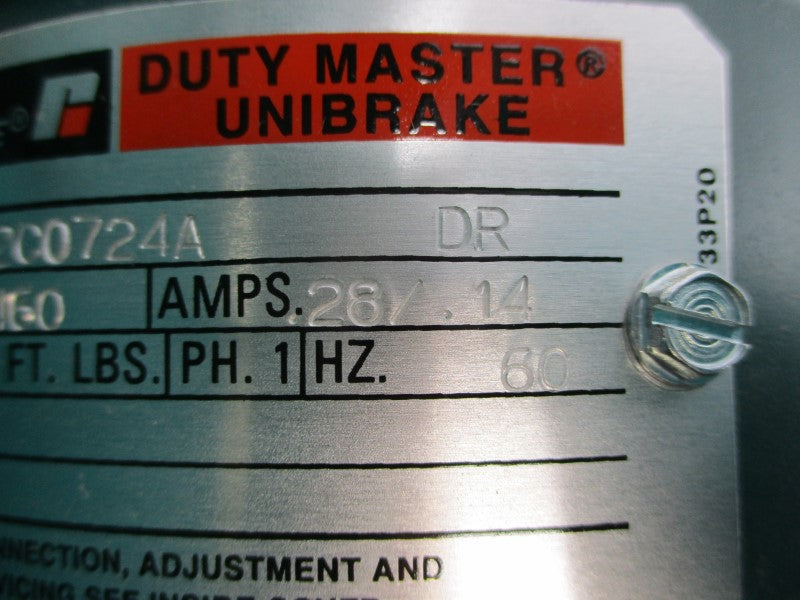 RELIANCE ELECTRIC F52C0724A 230/460V .28/.14A NSNP