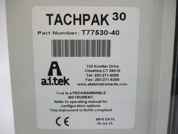 A.I.TEK T77530-40 TACHPAK 30 NSNP