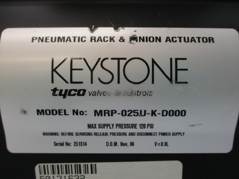 KEYSTONE MRP-025U-K-D000 120PSI NSNP