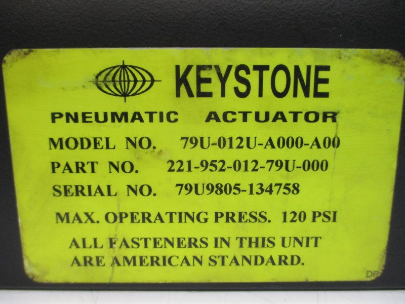 KEYSTONE 221-952-012-79U-000 79U-012U-A000-A00 120PSI NSNP