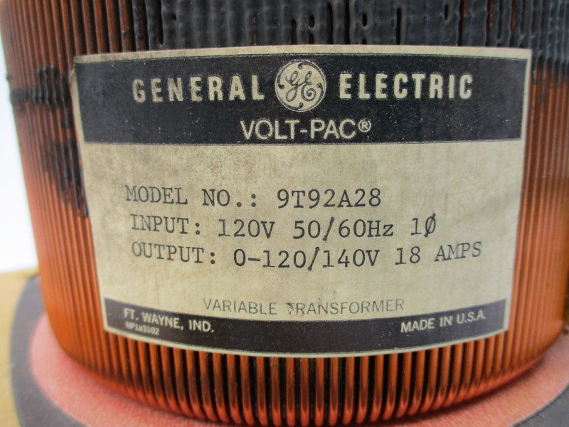 GENERAL ELECTRIC 9T92A28 120V 18A NSNP