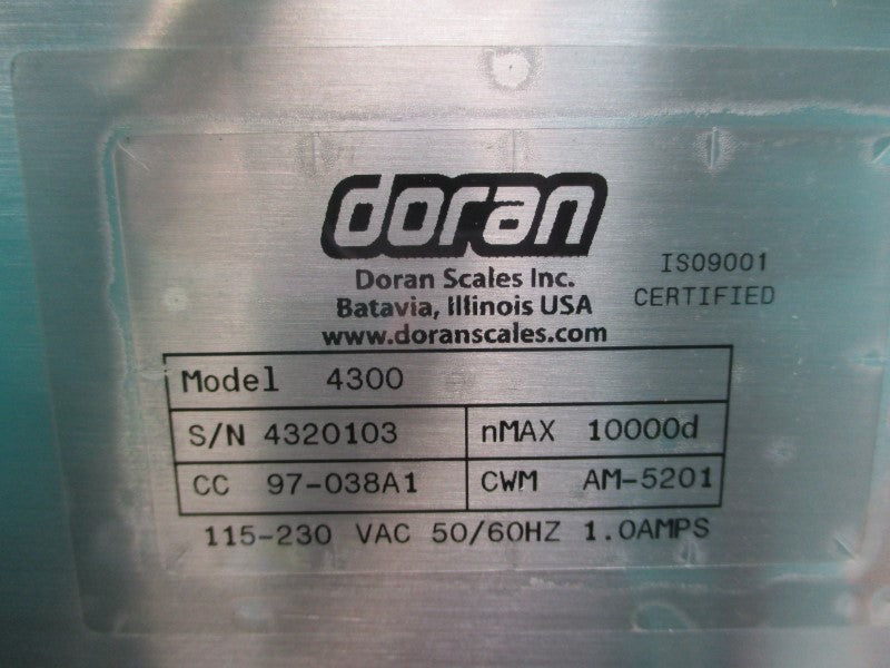 DORAN DXL8050 4300 115-230VAC 1.0A NSNP