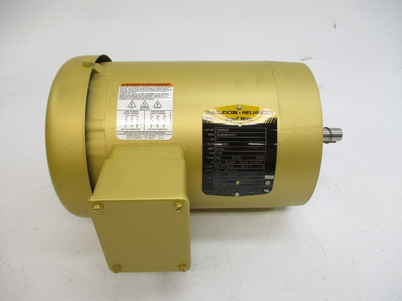 BALDOR VEM3546 35J302M492G1 230/460V 3/1.5A NSMP