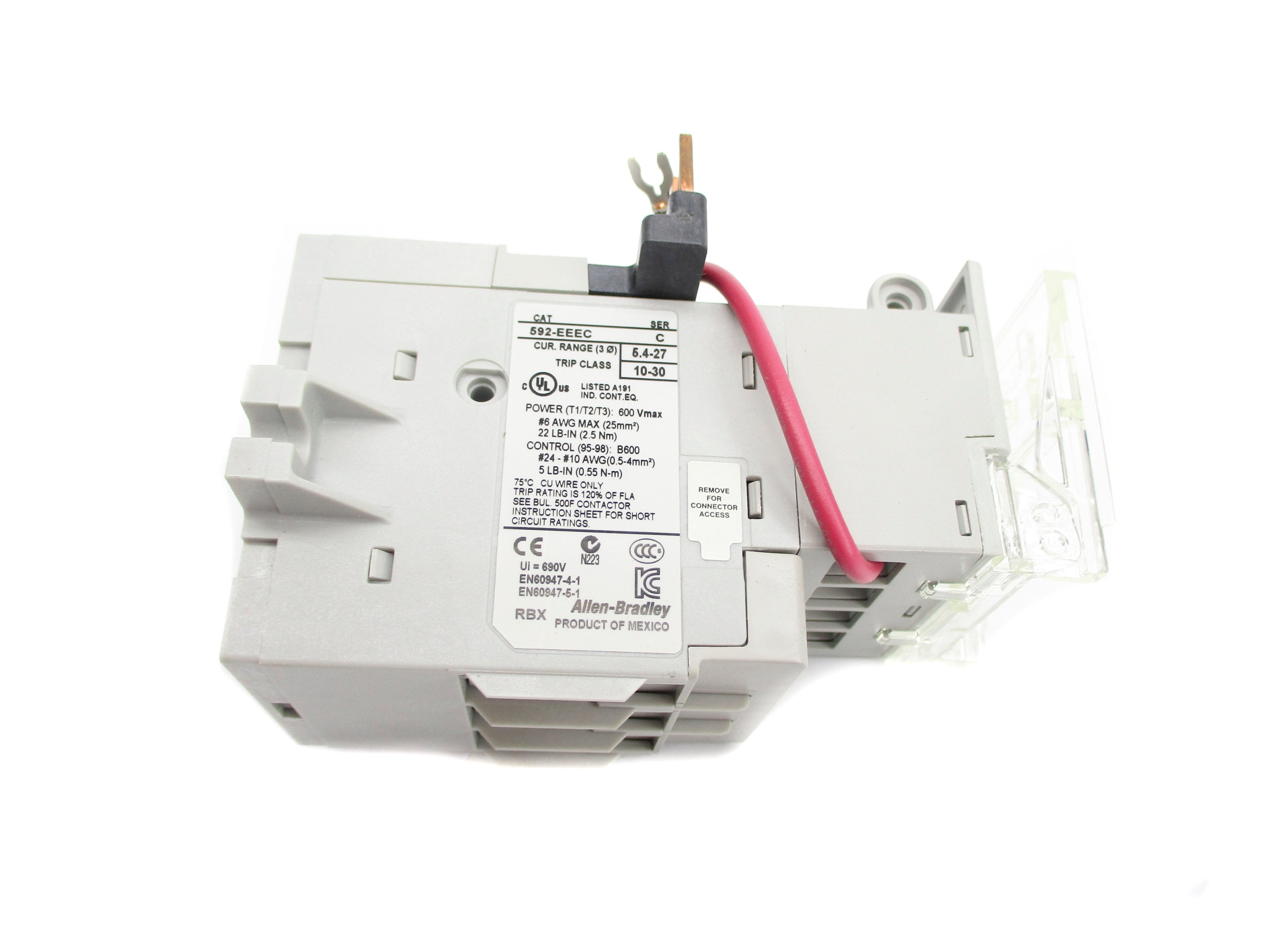 INDUSTRIAL SPARE PART 592-EEEC SER. C 690V 5.4-27A (BR/WH) NSMP