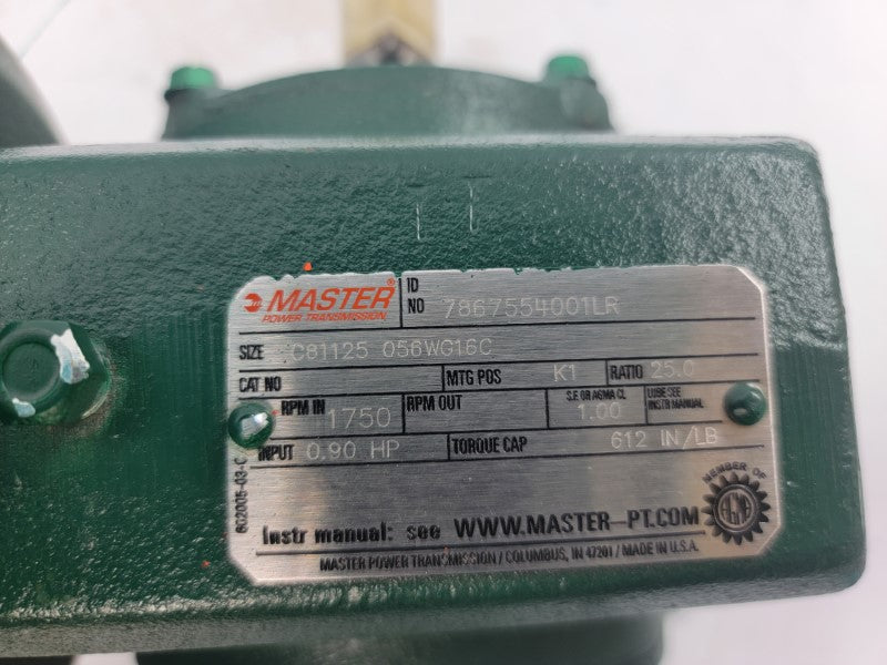 MASTER POWER TRANSMISSION 7867554001LR C81125 056WG16C NSNP