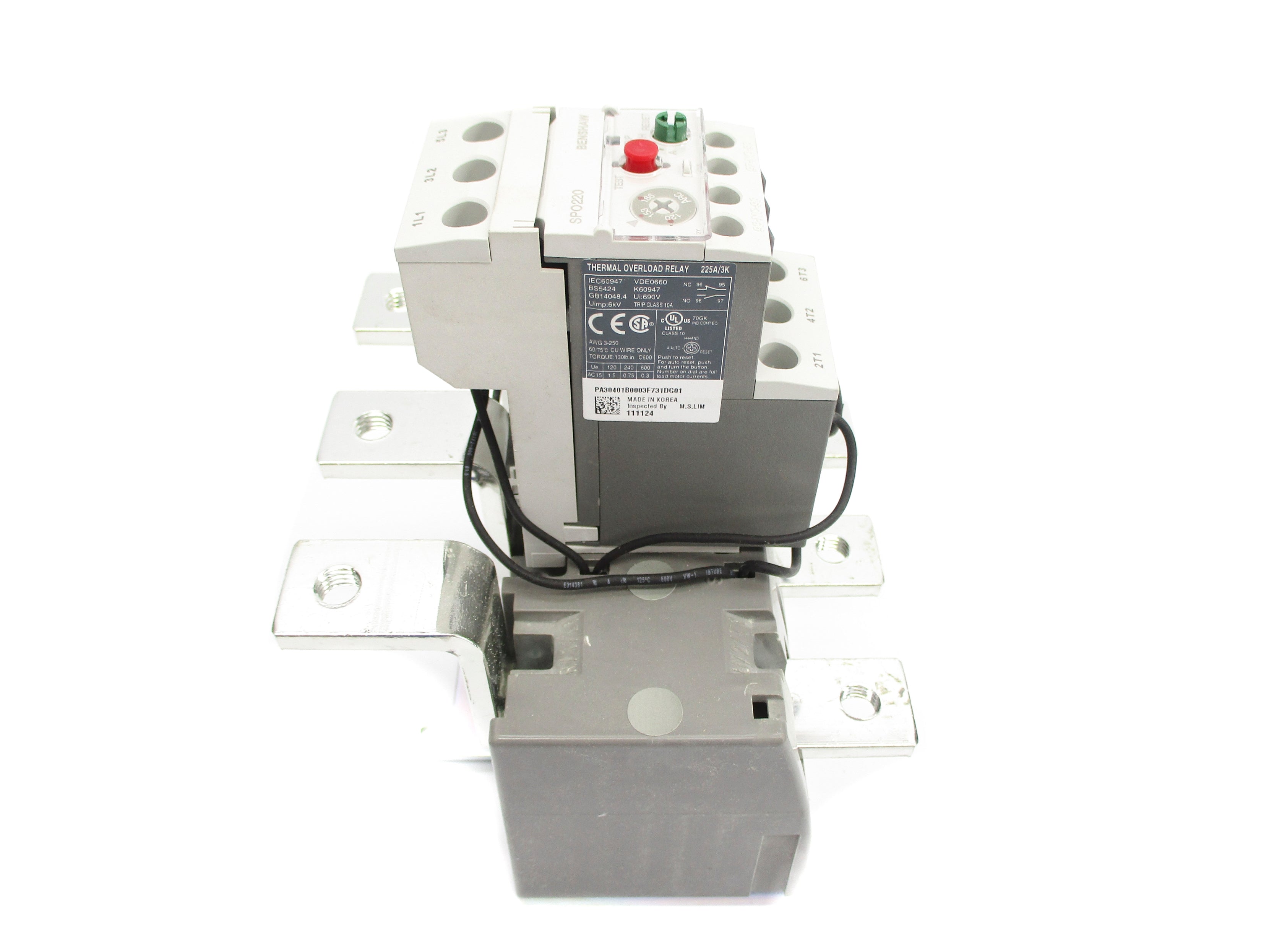 BENSHAW SPO-220-153 225A NSMP