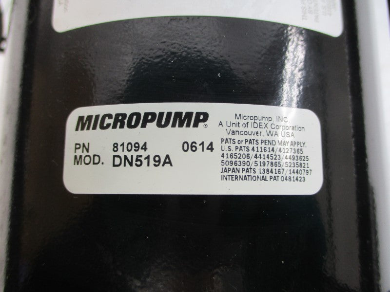 MICROPUMP DN519A 81094 B5926-3 115/230V 1.8/.9A NSNP