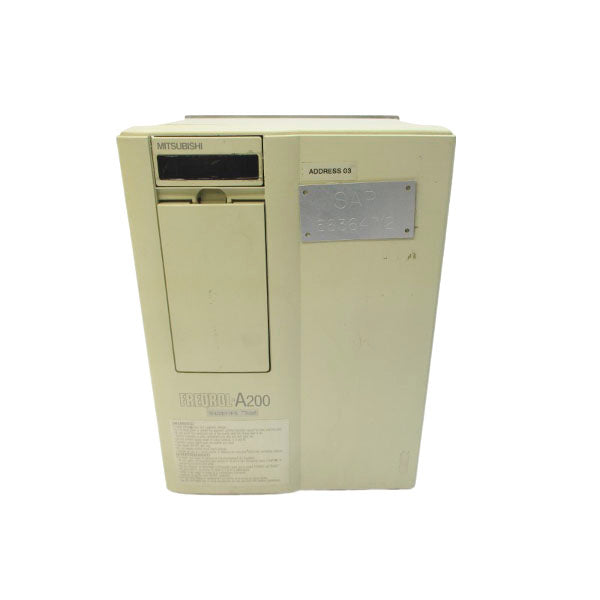 MITSUBISHI FR-A220E-5.5K-UL 200-230VAC 35.5A UNMP