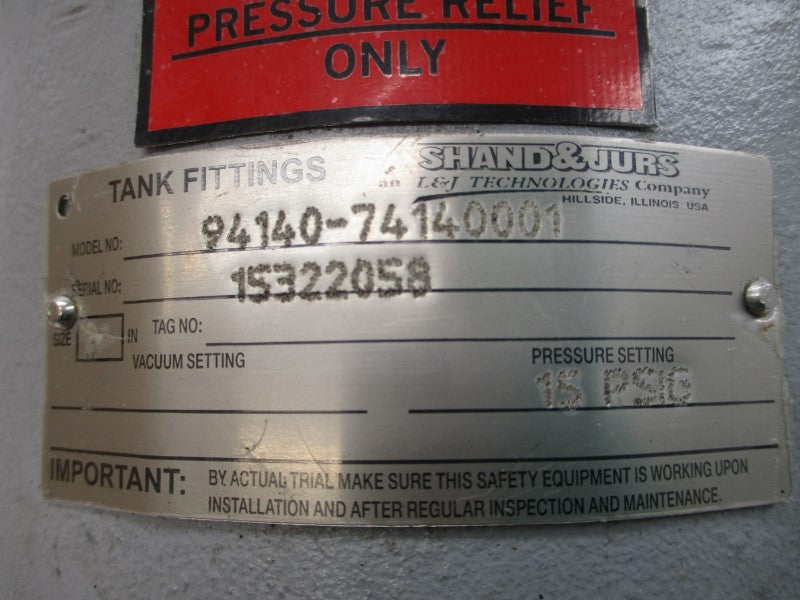 SHAND&JURS 94140-74140001 15PSI 3" NSNP