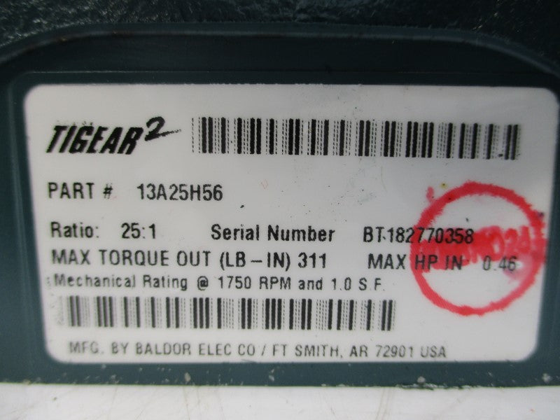 DODGE 13A25H56 NSMP