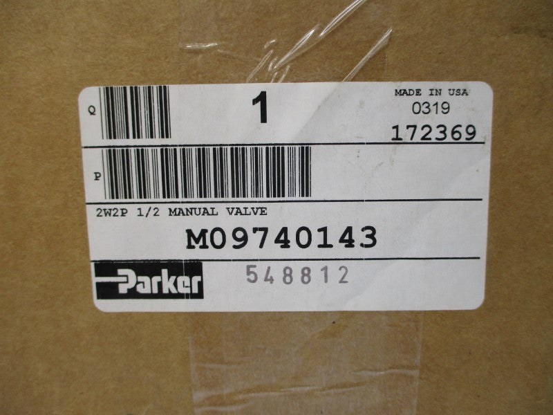 PARKER M09740143 160PSI 1/2" NSMP