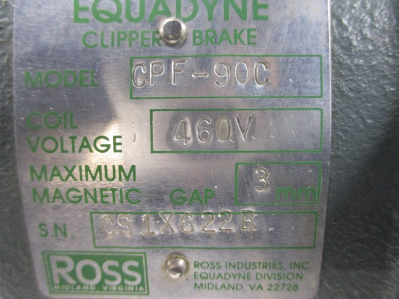 ROSS INDUSTRIES CPF-90C 460V NSNP