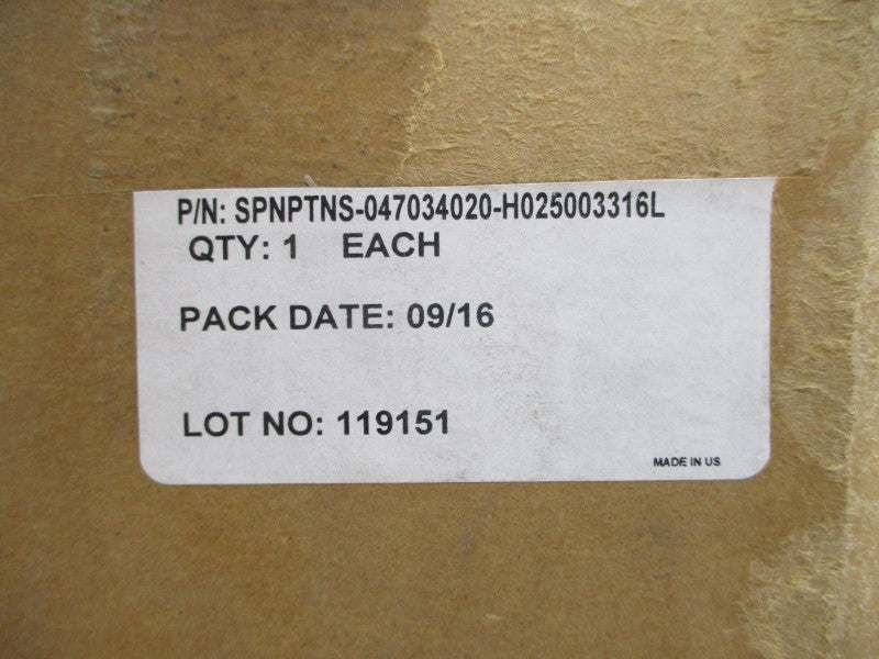 PUROLATOR SPNPTNS-047034020-H025003316L NSMP
