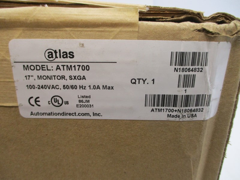 ATLAS ATM1700 100-240VAC 1.0A 17" NSMP
