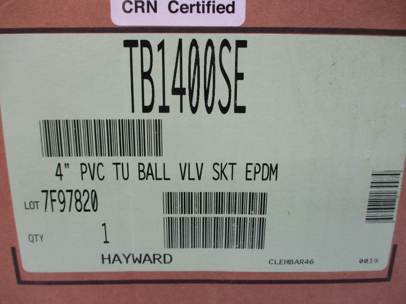 HAYWARD TB1400SE 4" NSMP