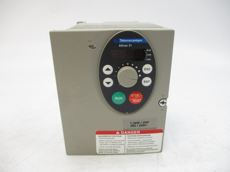 TELEMECANIQUE ATV31HU15M2A 200/240VAC 15.8A NSMP