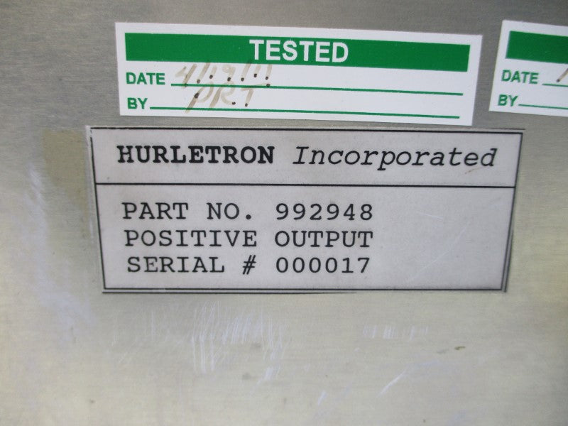 HURLETRON 992948 2077 UNMP