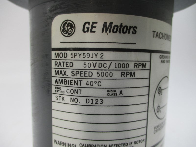 GENERAL ELECTRIC 5PY59JY2 D123 50VDC NSNP