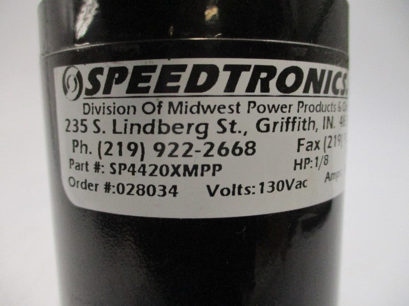 SPEEDTRONICS SP4420XMPP 130VAC .91A NSNP