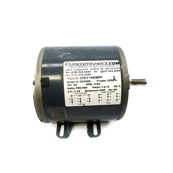 SPEEDTRONICS SPK114XMPP 230/460V 1.6/.8A NSNP