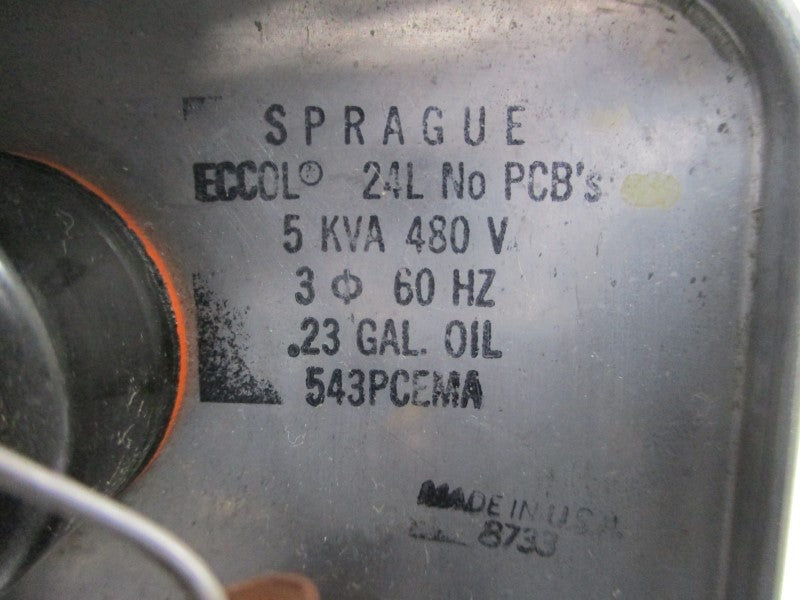 SPRAGUE ECCOL 24L 543PCEMA 480V NSNP