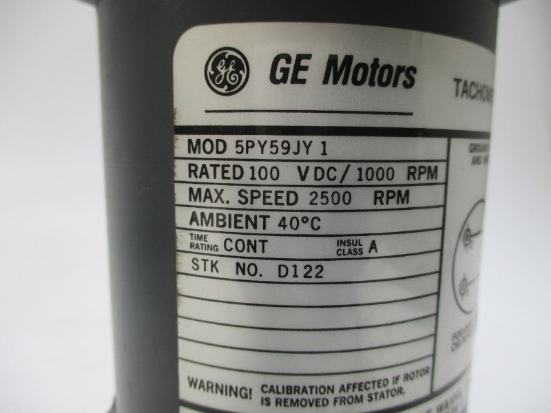 GENERAL ELECTRIC D122 5PY59JY1 100VDC NSNP