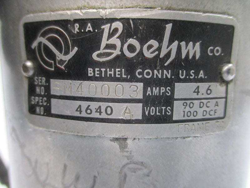 BOEHM 4640A 90VDC 4.6A NSNP