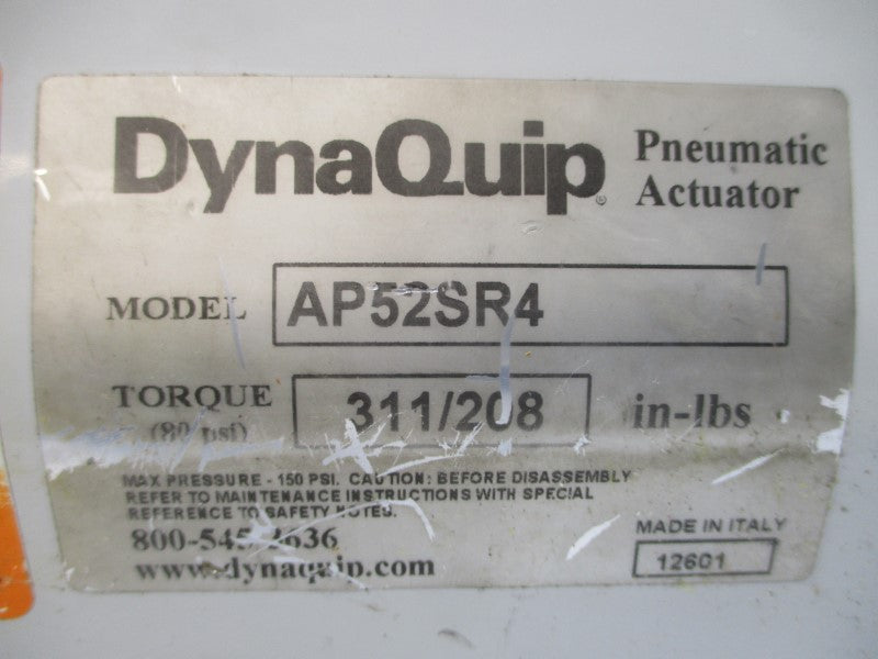 DYNAQUIP AP52SR4 150PSI (AS PICTURED) NSNP