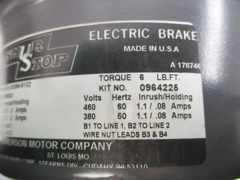 US MOTORS U32S2ACR 105632106003 208-230/460V 5.10-5.00/2.50A NSNP